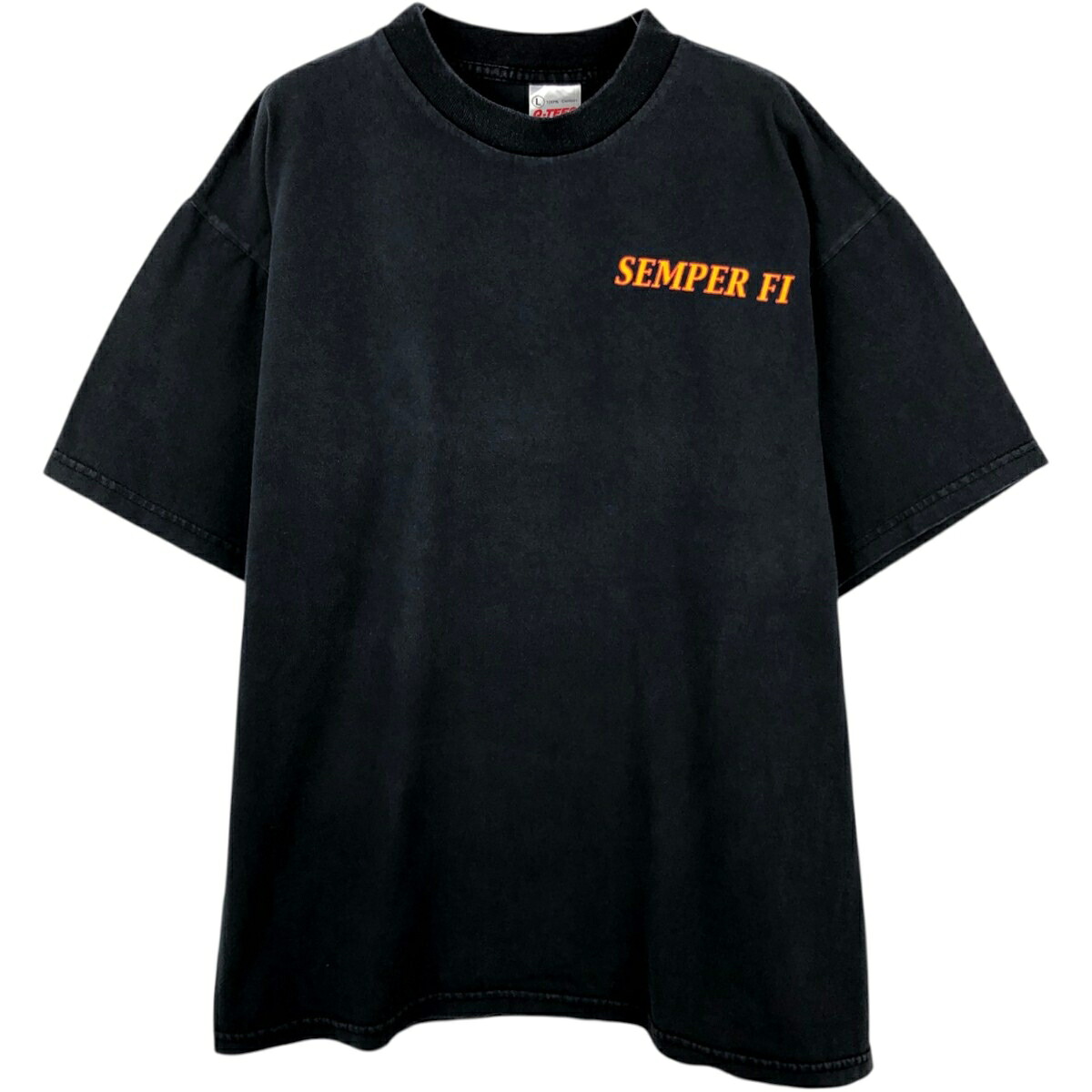 Q-TEES メッセージプリントTシャツ