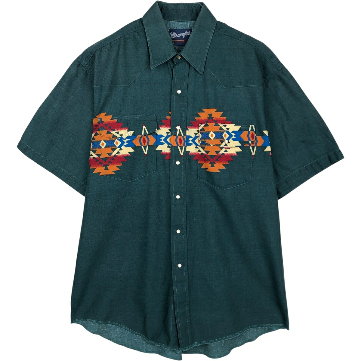 Wrangler/ラングラー WESTERN SHIRTS 半袖 ウエスタンシャツ