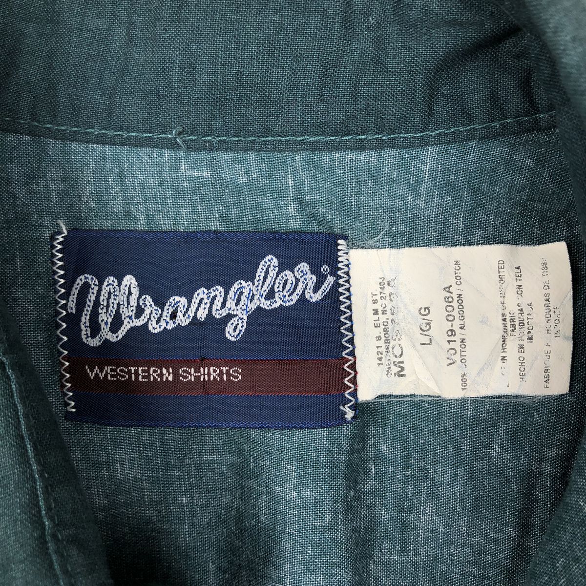 Wrangler/ラングラー WESTERN SHIRTS 半袖 ウエスタンシャツ