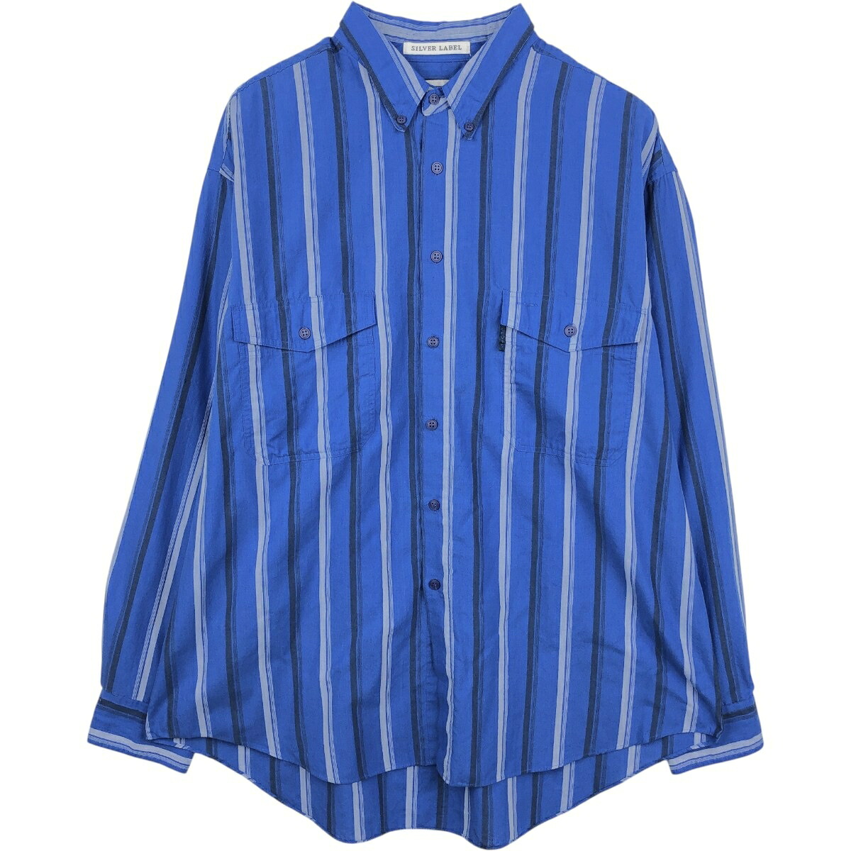 Levi's/リーバイス SILVER LABEL 長袖 ボタンダウンストライプシャツ