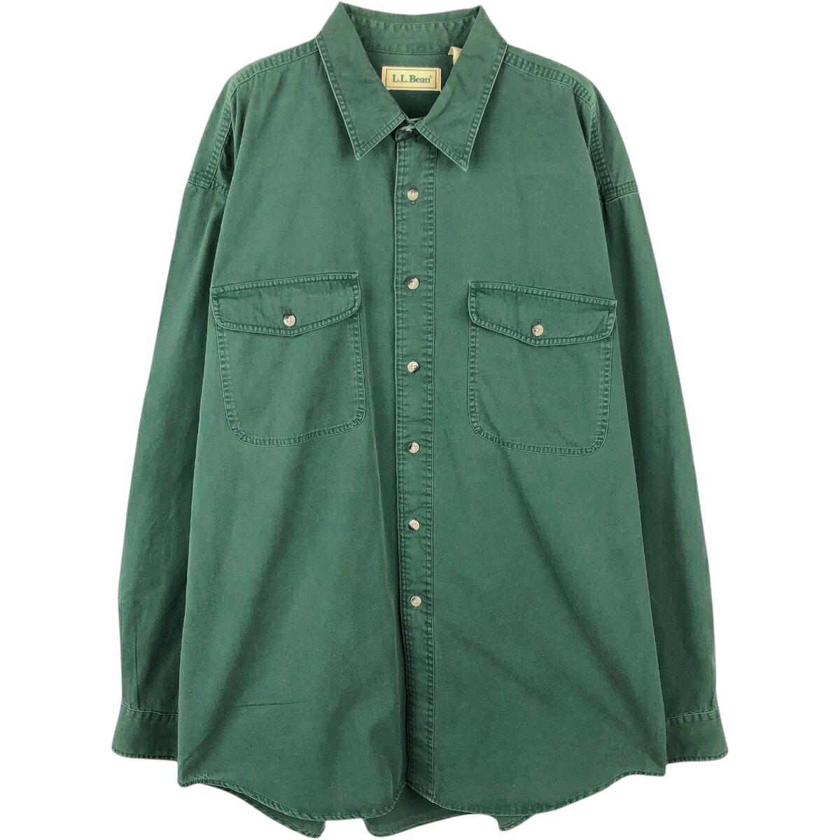 L.L.Bean/エルエルビーン 長袖 コットンシャツ