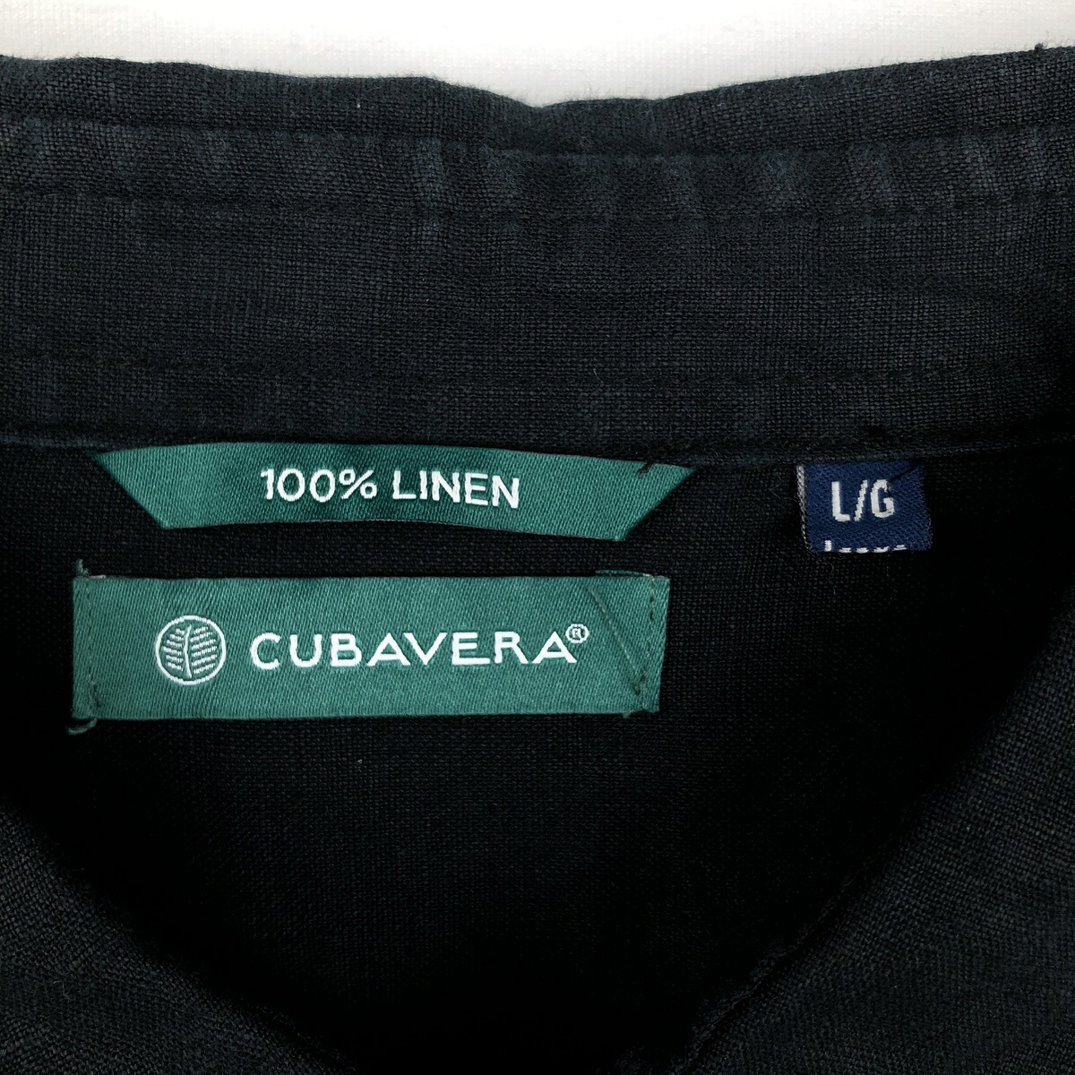 古着 CUBAVERA 長袖 メキシカンシャツ キューバシャツ ボックスシャツ メンズL相当 /eaa659989 【中古】 【260722】