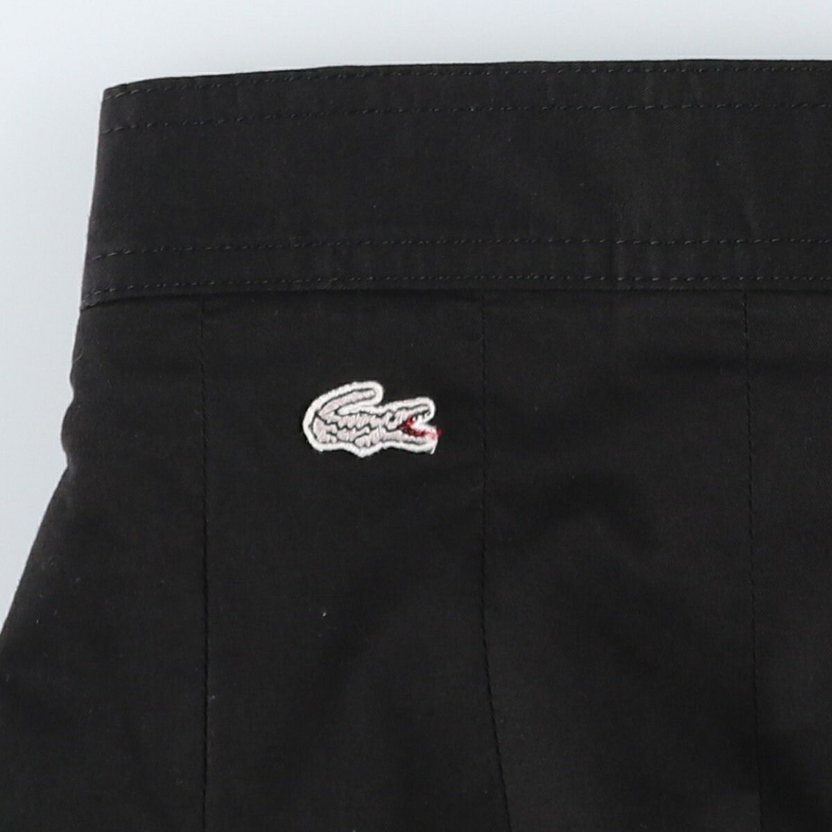 LACOSTE/ラコステ フランス企画 コットン プリーツ ミニスカート