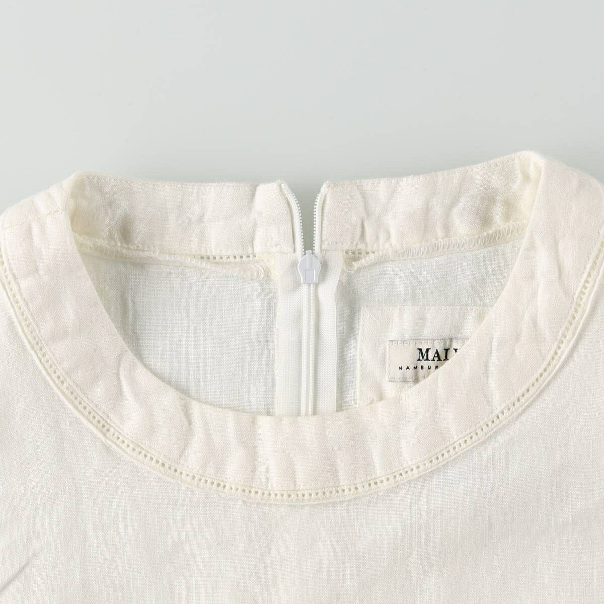 MALVIN I Love Linen ノースリーブ Aラインワンピース