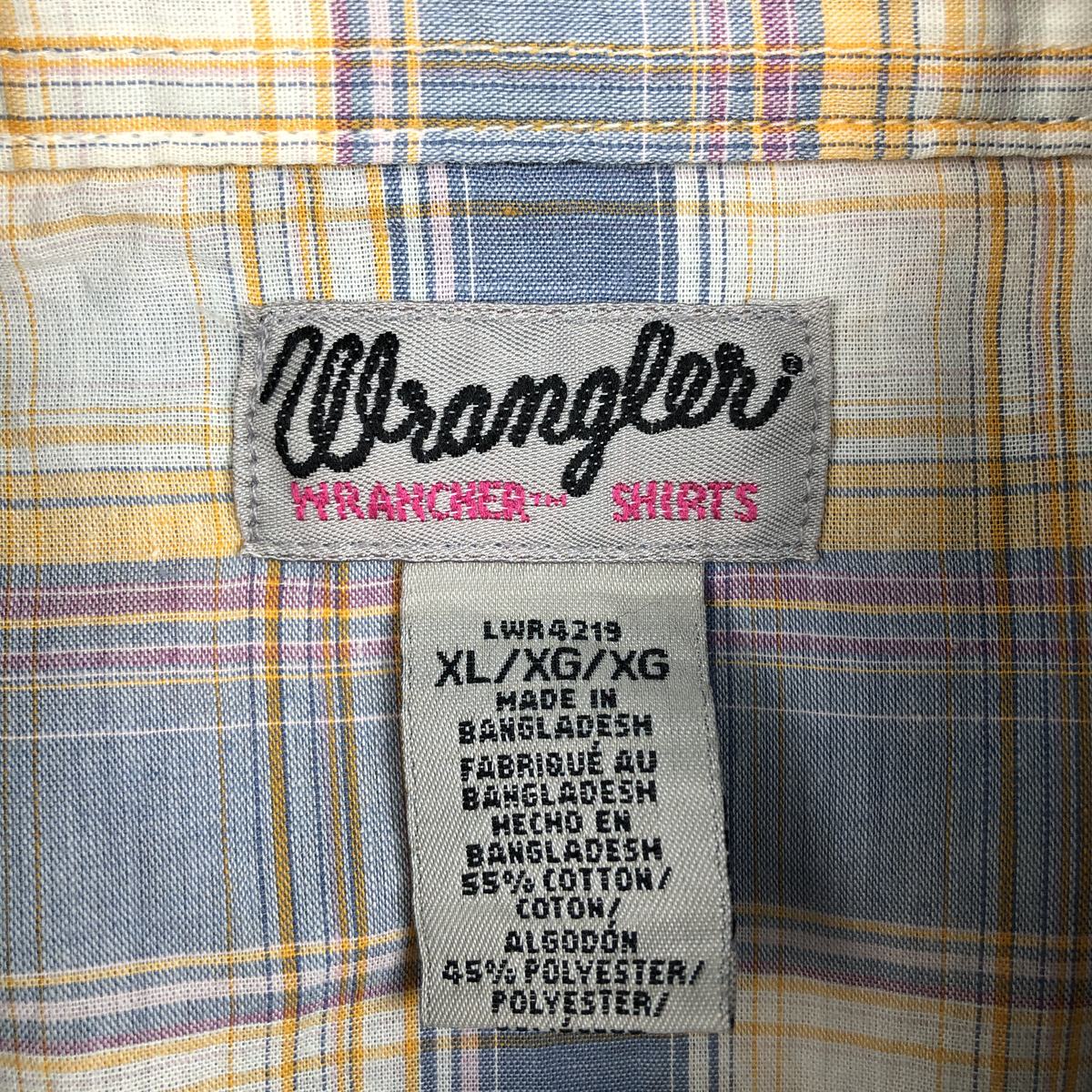 Wrangler/ラングラー WRANCHER SHIRTS 長袖 ウエスタンシャツ
