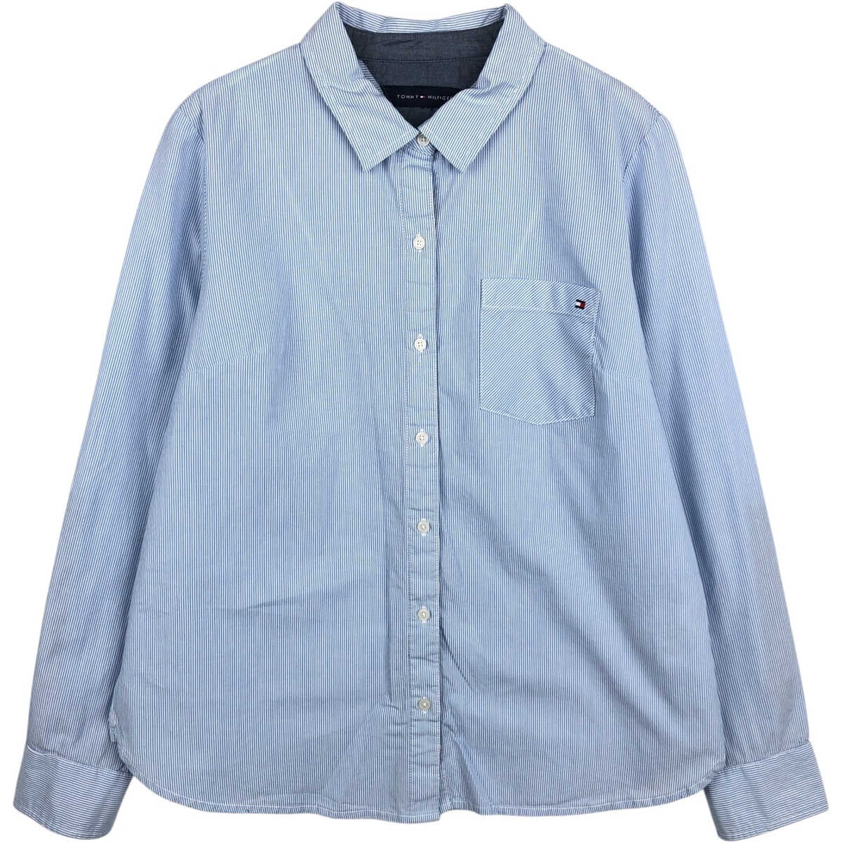 TOMMY HILFIGER/トミーヒルフィガー 長袖 コットンストライプシャツ