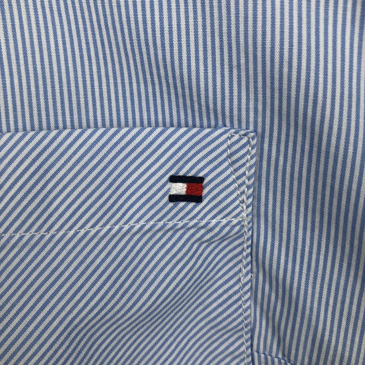 TOMMY HILFIGER/トミーヒルフィガー 長袖 コットンストライプシャツ