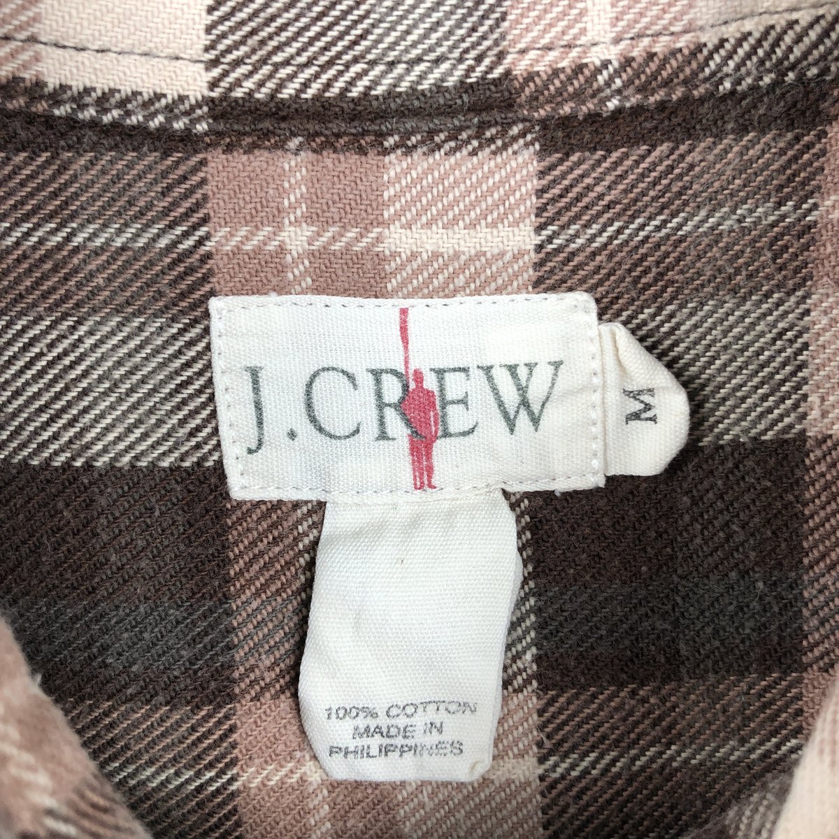 J.Crew/ジェイクルー 長袖 ボタンダウン ライトネルチェックシャツ