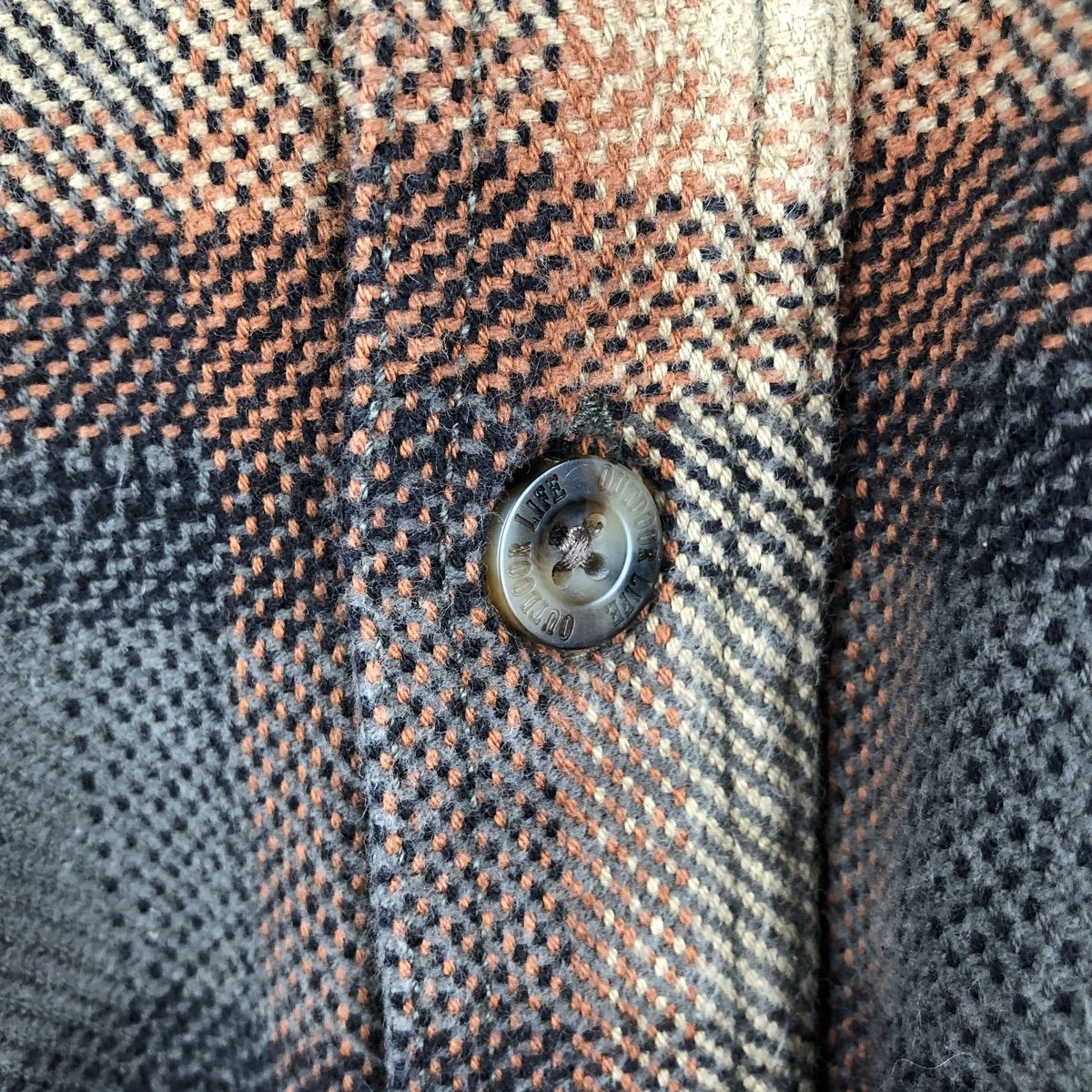古着 OUTDOOR LIFE 長袖 ヘビーネルチェックシャツ メンズXL相当 /eaa650532 【中古】 【260718】