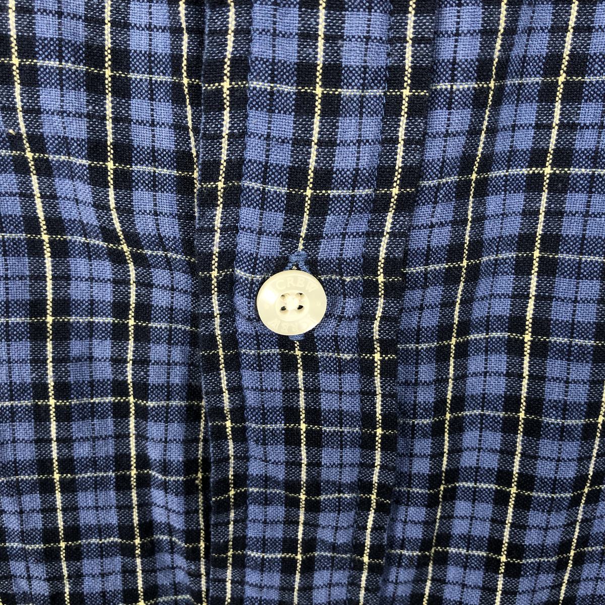 J.Crew/ジェイクルー 半袖 ボタンダウン チェックシャツ