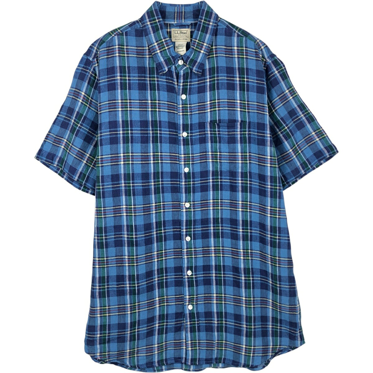 L.L.Bean/エルエルビーン 半袖 リネンシャツ