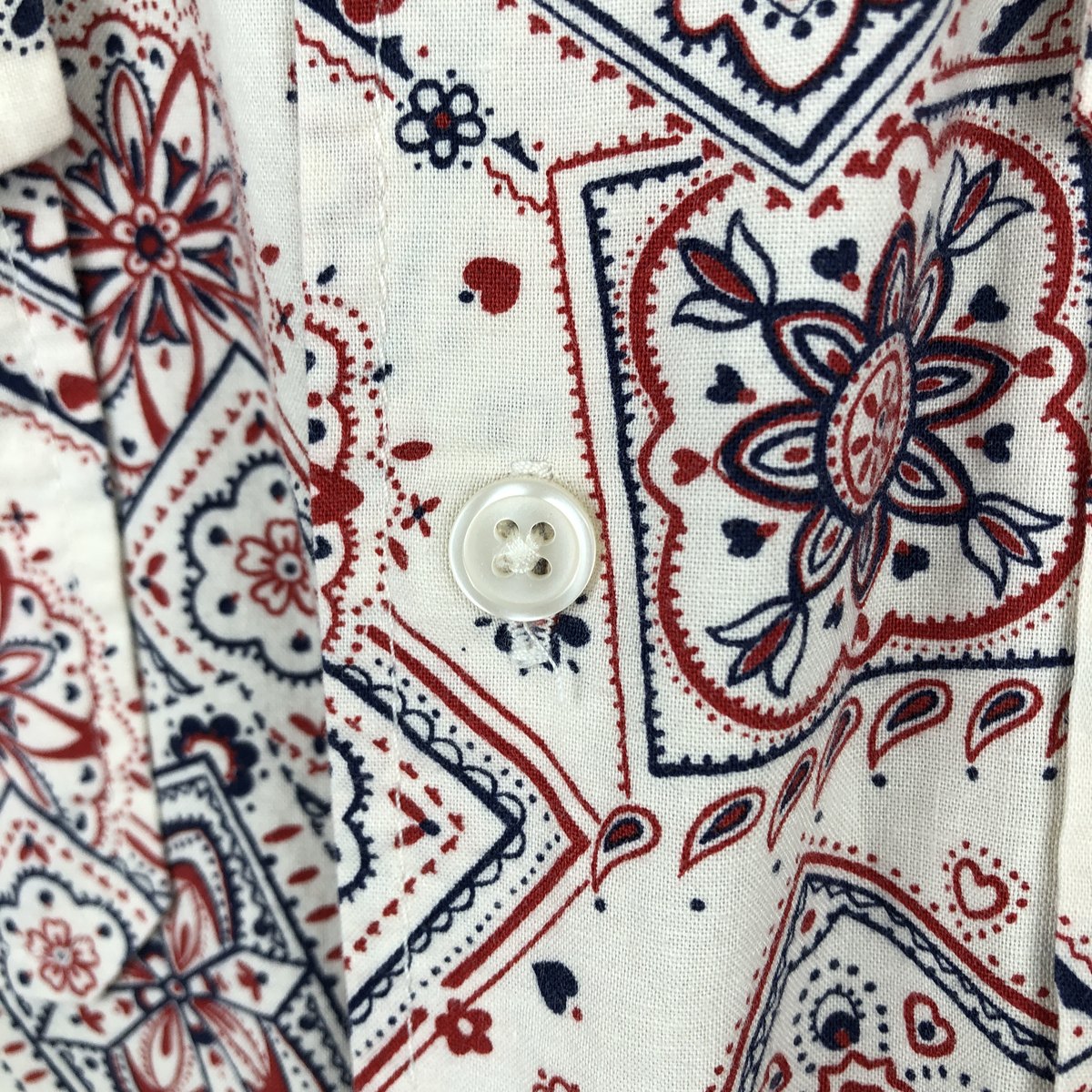 古着 00年代～ ウールリッチ WOOLRICH 総柄 スタンドカラー 長袖 シャツ メンズM相当 /eaa650806 【中古】 【260621】