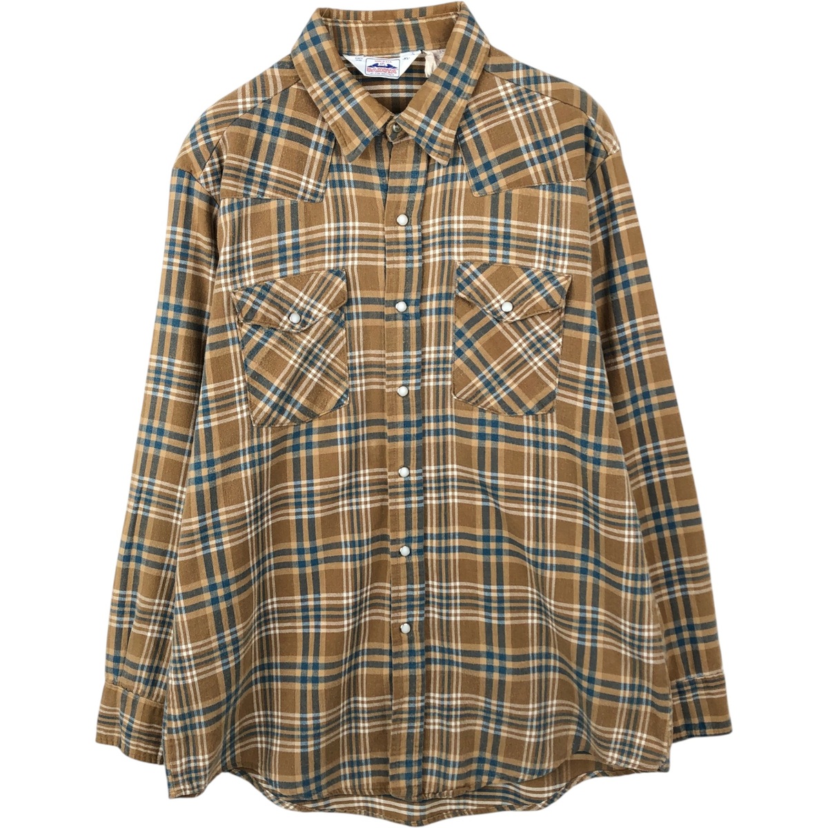Five Brother/ファイブブラザー DAKOTA 長袖 フランネルチェックシャツ