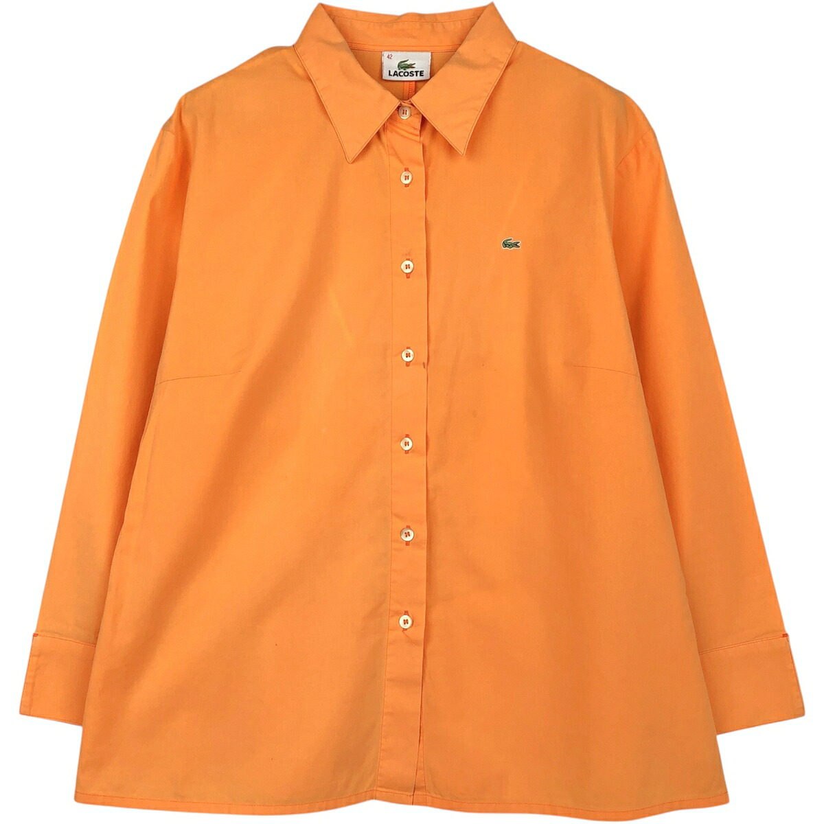 LACOSTE/ラコステ 長袖 コットンシャツ