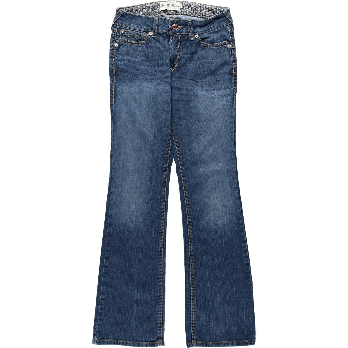 ARIAT REAL DENIM フレアカットデニムパンツ
