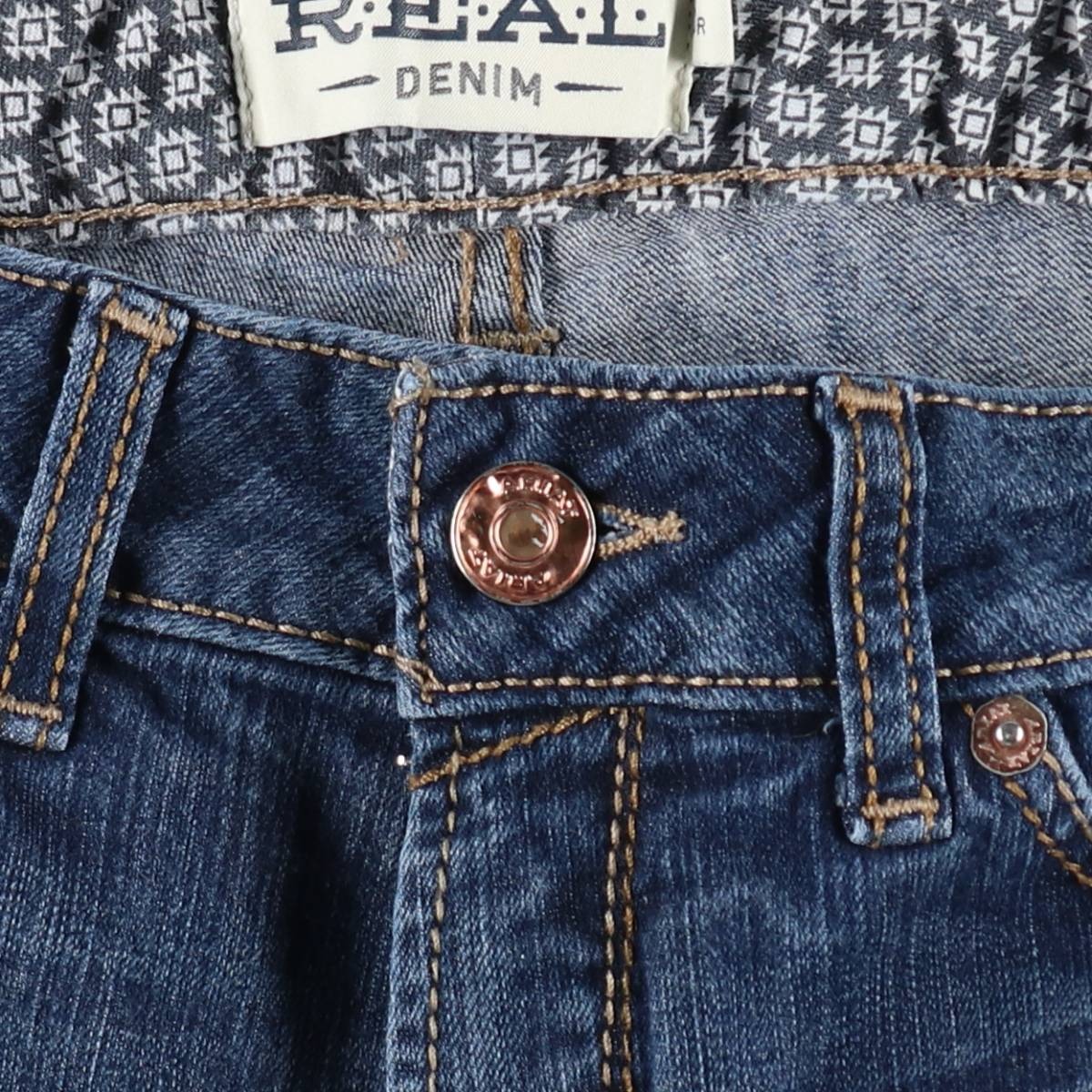 ARIAT REAL DENIM フレアカットデニムパンツ