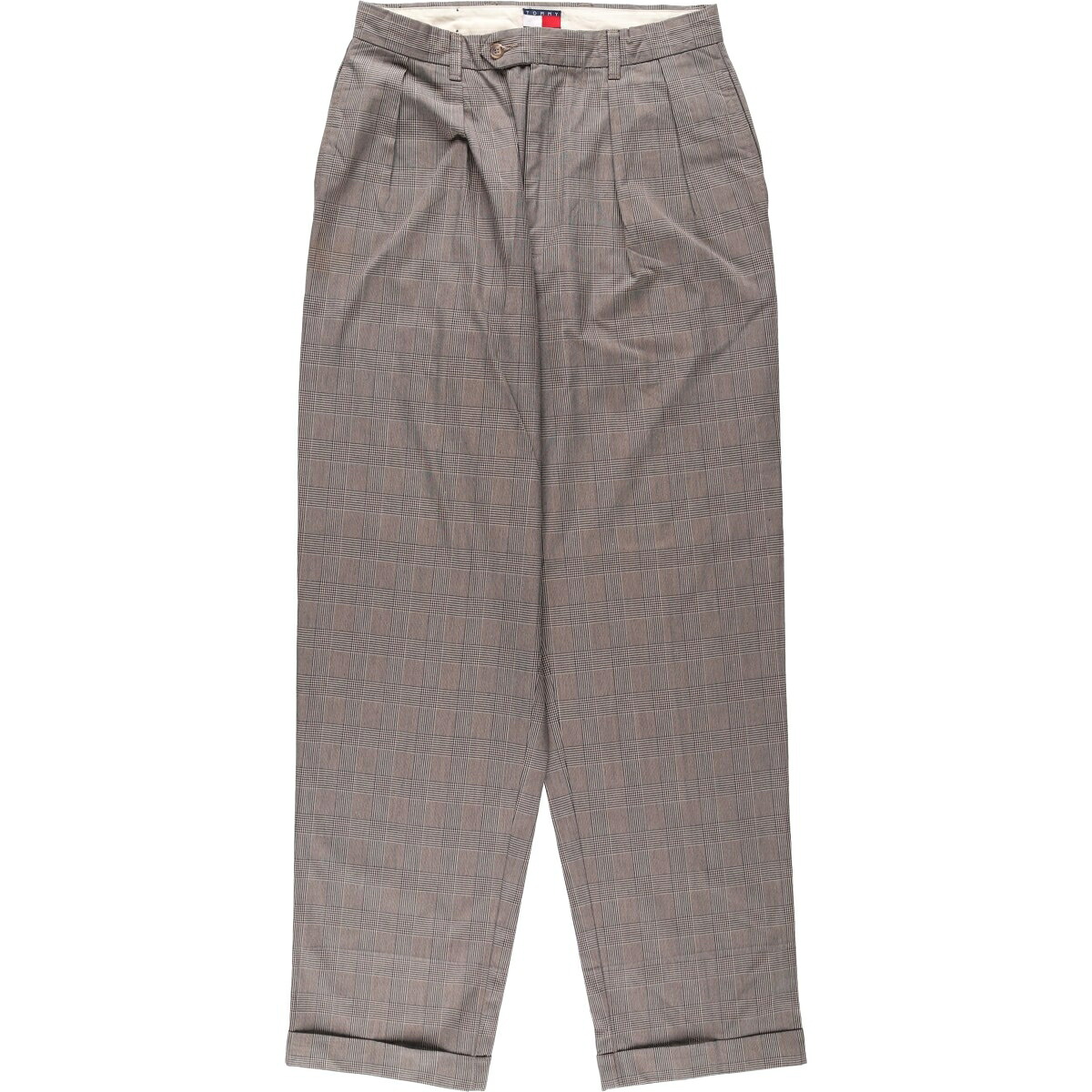 TOMMY HILFIGER/トミーヒルフィガー コットン スラックスパンツ