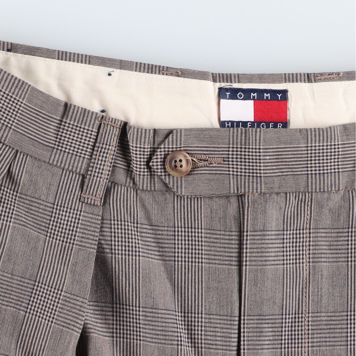 TOMMY HILFIGER/トミーヒルフィガー コットン スラックスパンツ