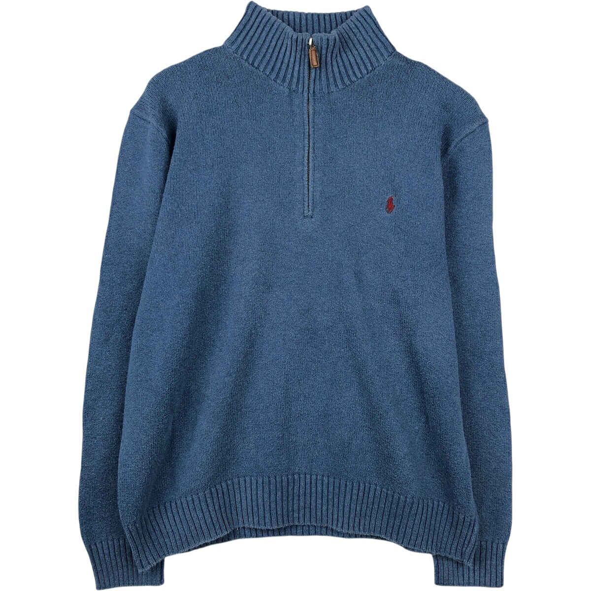 Ralph Lauren/ラルフローレン POLO by Ralph Lauren コットンニットハーフジップセーター