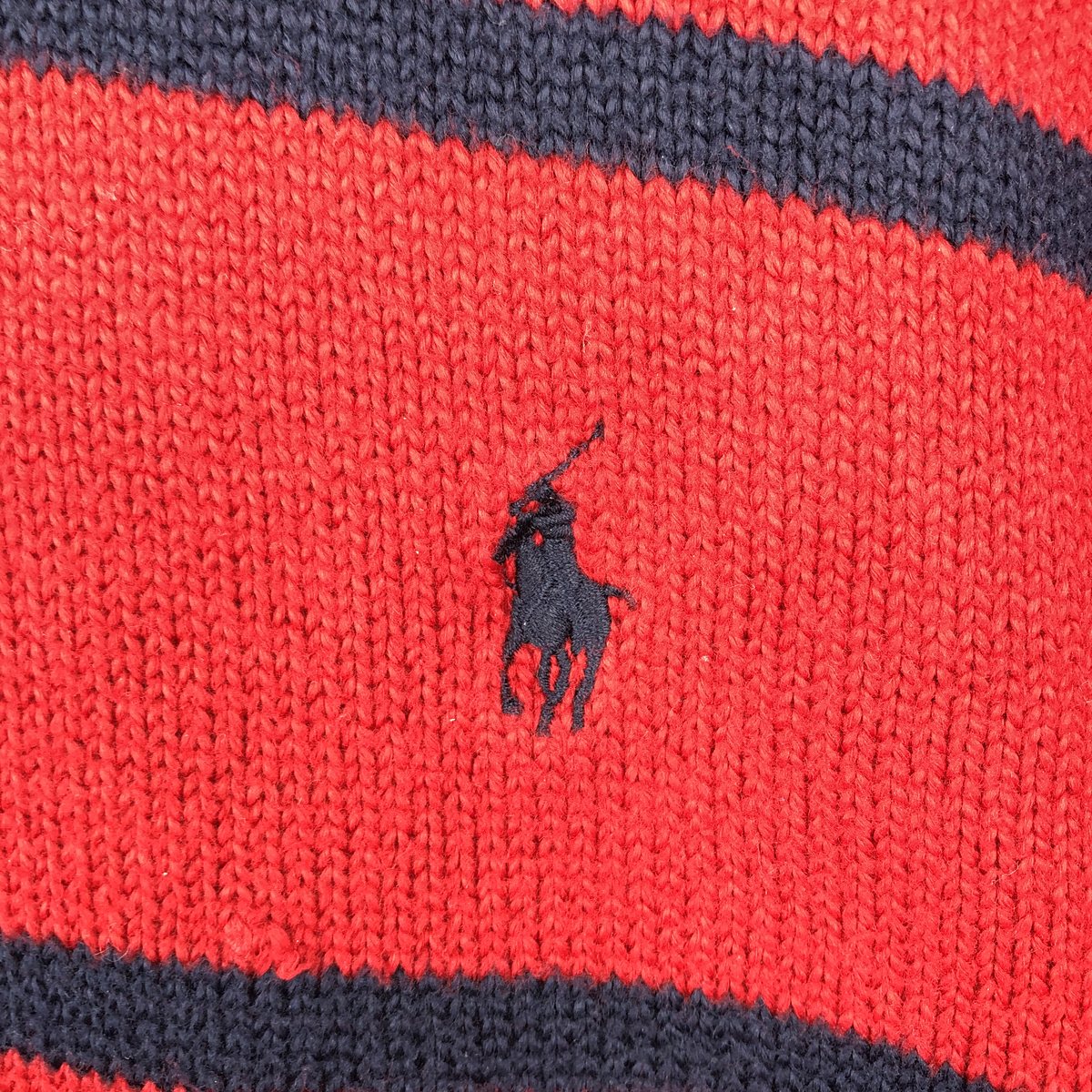Ralph Lauren/ラルフローレン POLO by Ralph Lauren コットンニットハーフジップセーター
