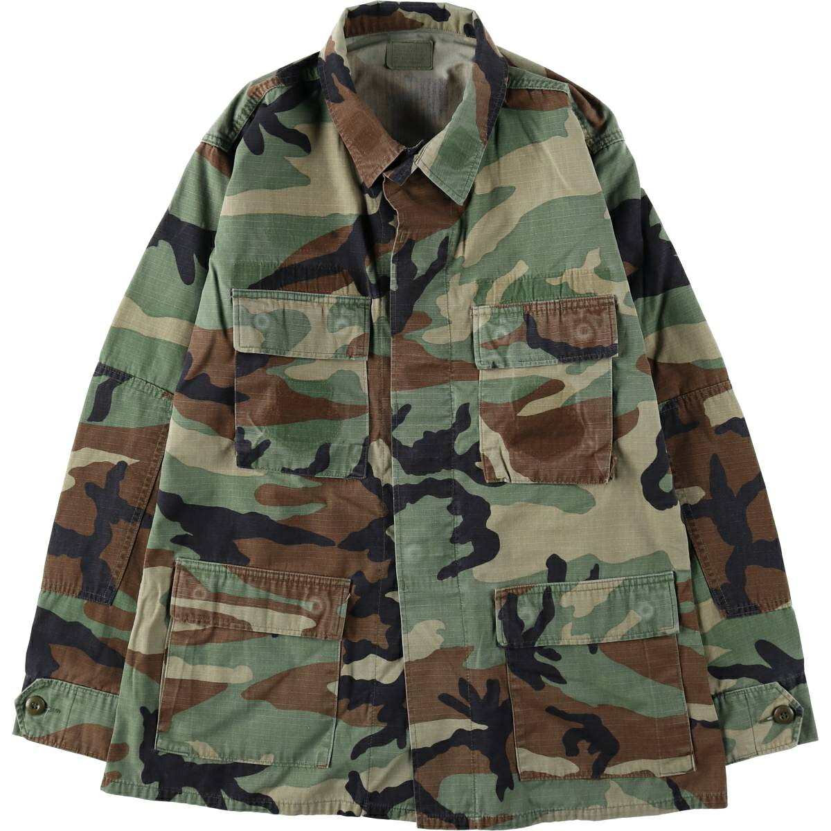 COAT HOT WEATHER WOODLAND CAMOUFLAGE PATTERN COMBAT ミリタリー コンバットジャケット