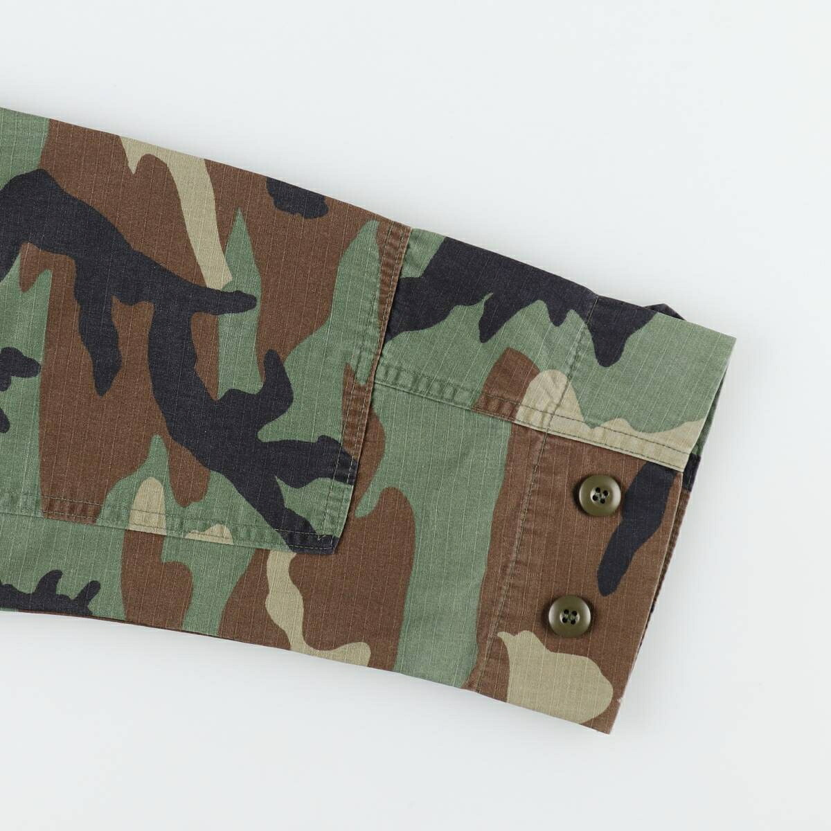COAT HOT WEATHER WOODLAND CAMOUFLAGE PATTERN COMBAT ミリタリー コンバットジャケット