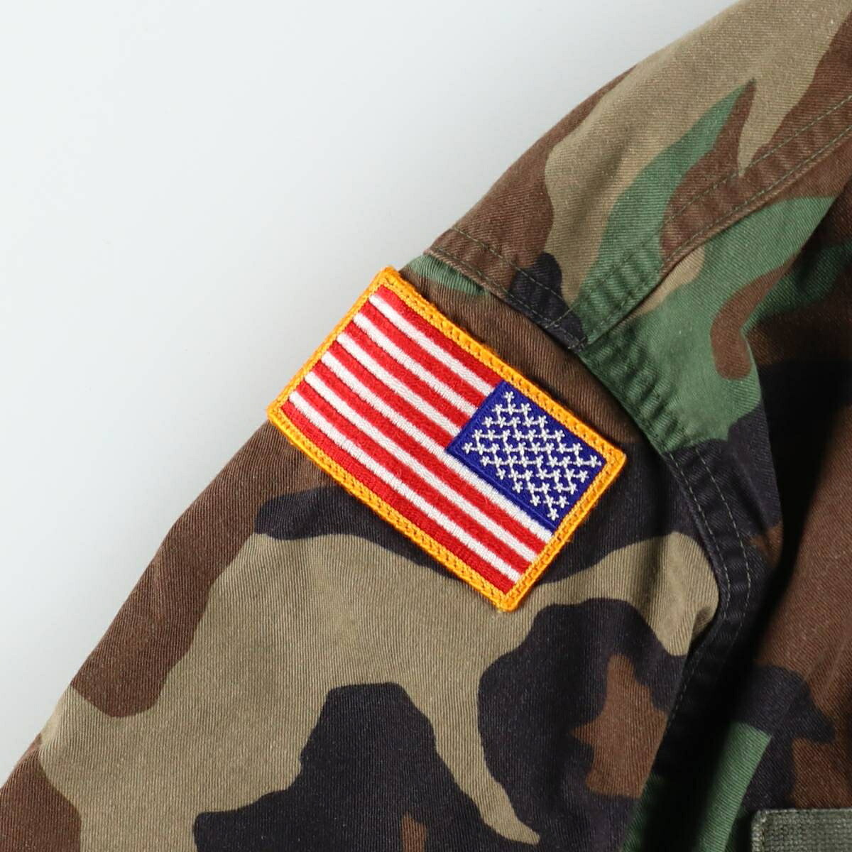 COAT TEMPERATE WOODLAND CAMOUFLAGE PATTERN COMBAT ミリタリー コンバットジャケット