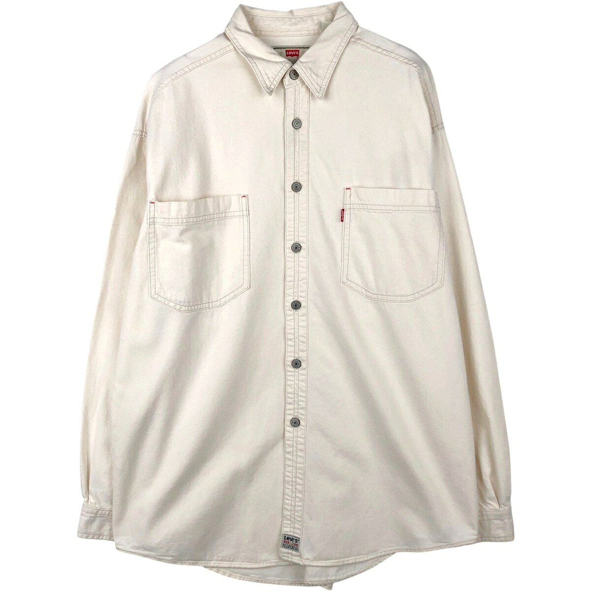 Levi's/リーバイス RED TAB 長袖 ホワイトデニムシャツ