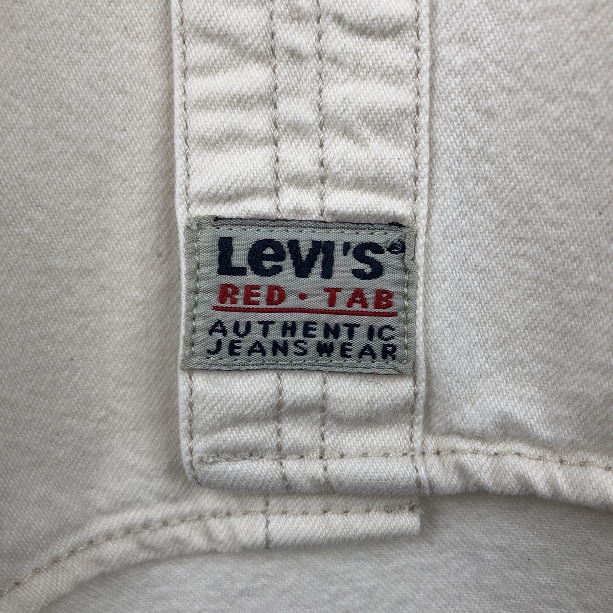 Levi's/リーバイス RED TAB 長袖 ホワイトデニムシャツ