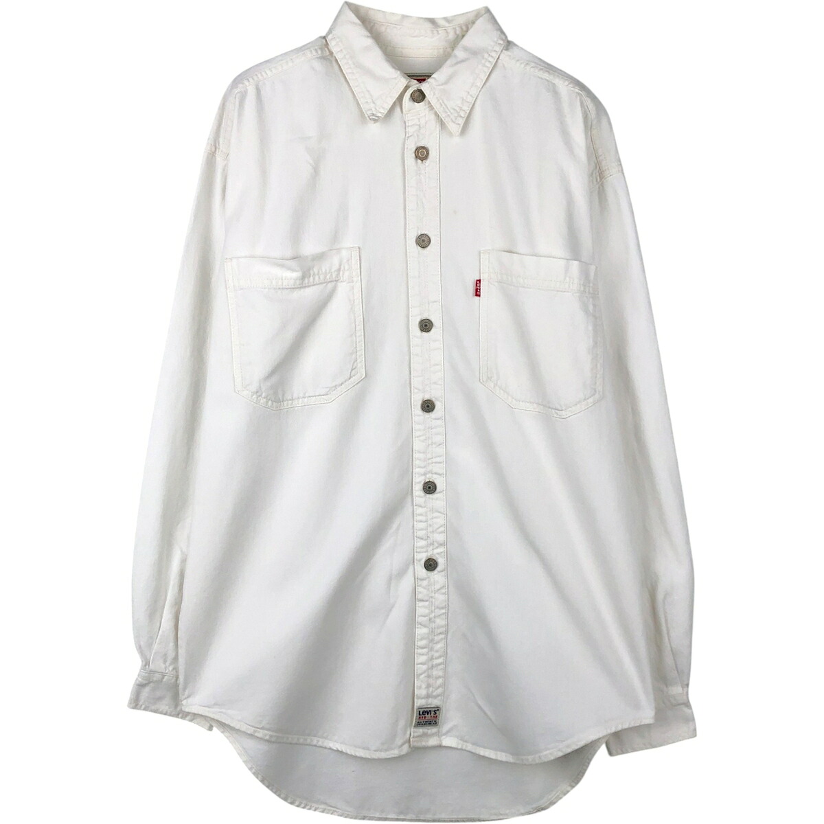 Levi's/リーバイス RED TAB 長袖 ホワイトデニムシャツ