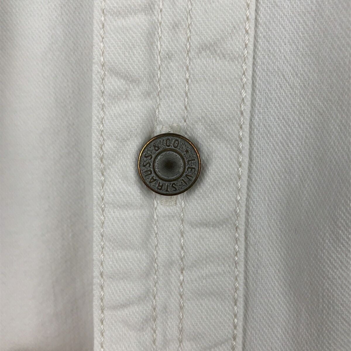 Levi's/リーバイス RED TAB 長袖 ホワイトデニムシャツ