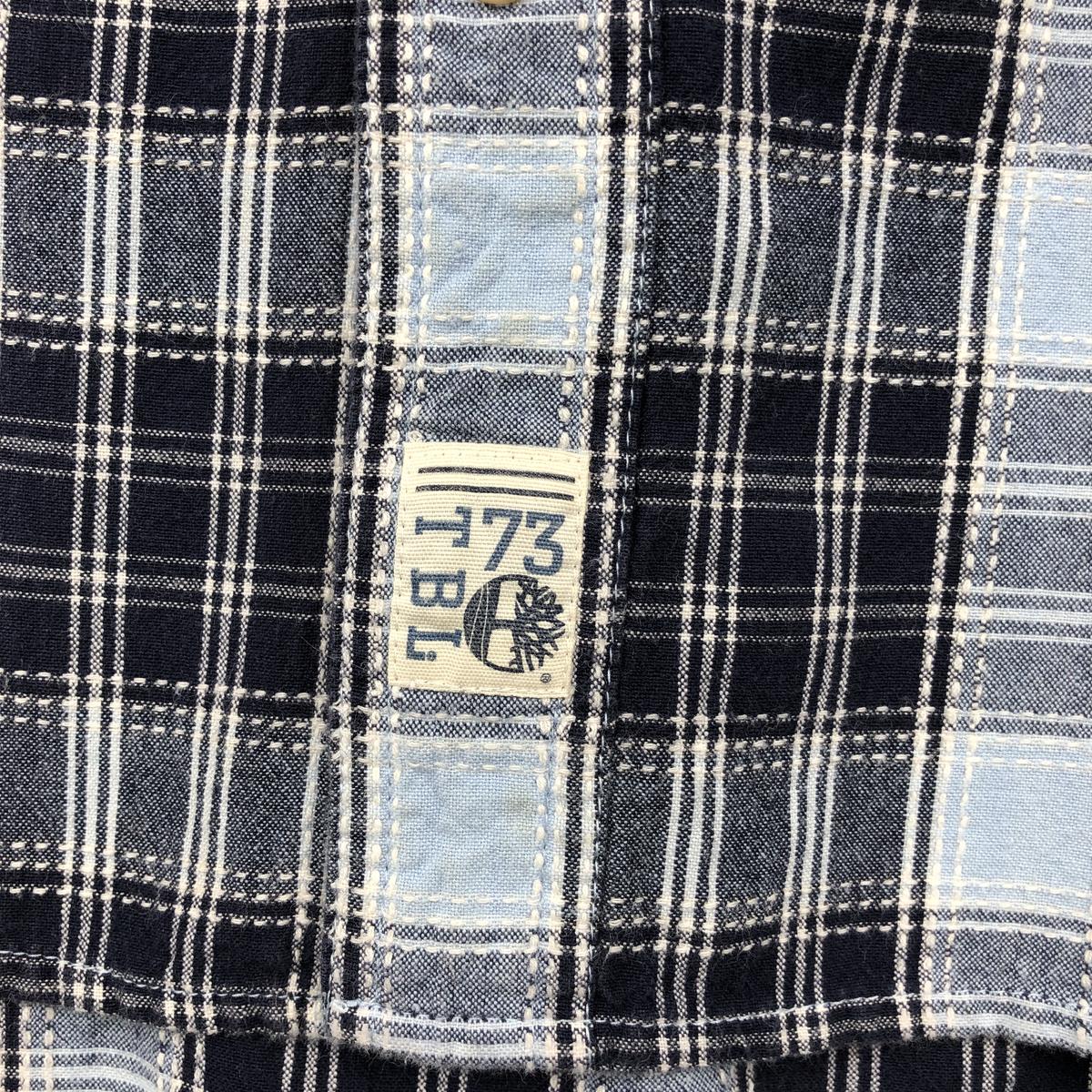 Timberland/ティンバーランド 長袖 コットンチェックシャツ