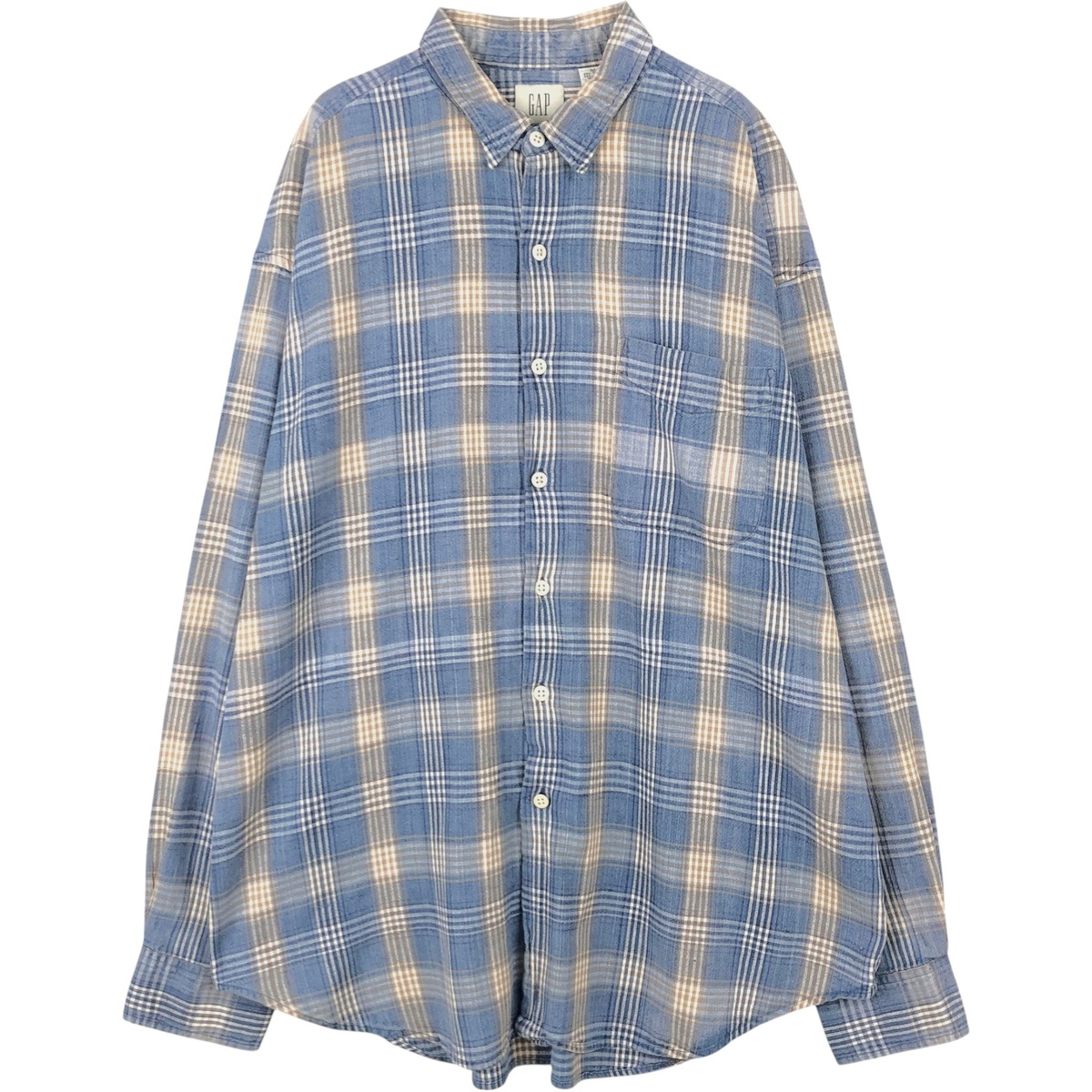 GAP/ギャップ オールドギャップ 長袖 コットンチェックシャツ