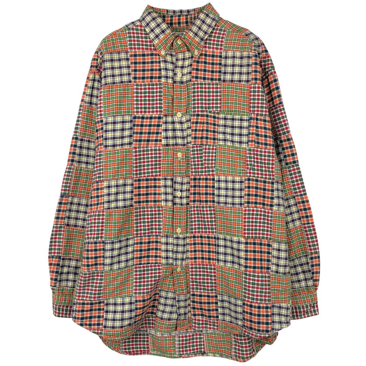 J.Crew/ジェイクルー 長袖 ボタンダウンチェックシャツ