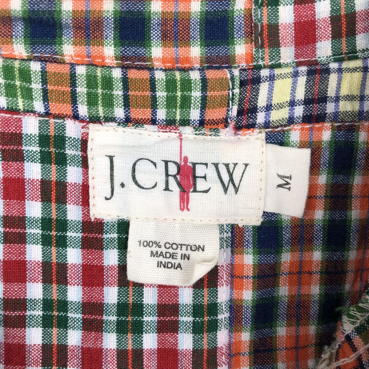 J.Crew/ジェイクルー 長袖 ボタンダウンチェックシャツ