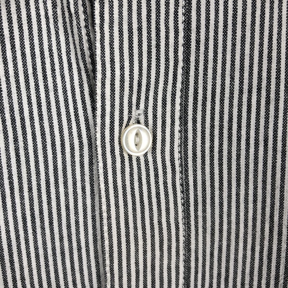STUSSY/ステューシー Dickies 長袖 コットンストライプシャツ