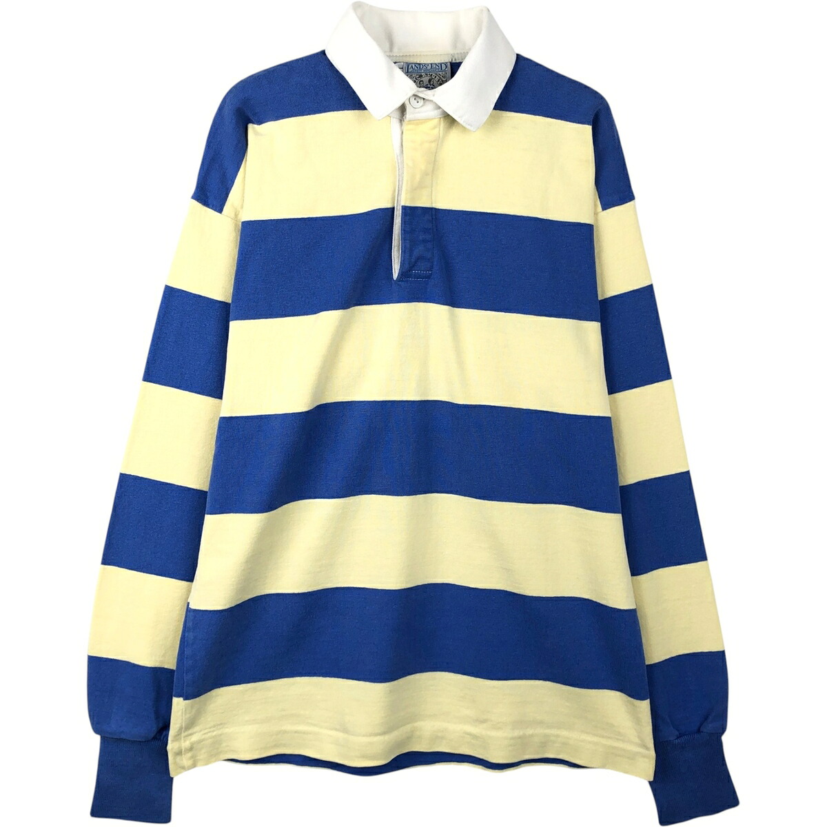 LANDS' END/ランズエンド 長袖 ラガーシャツ