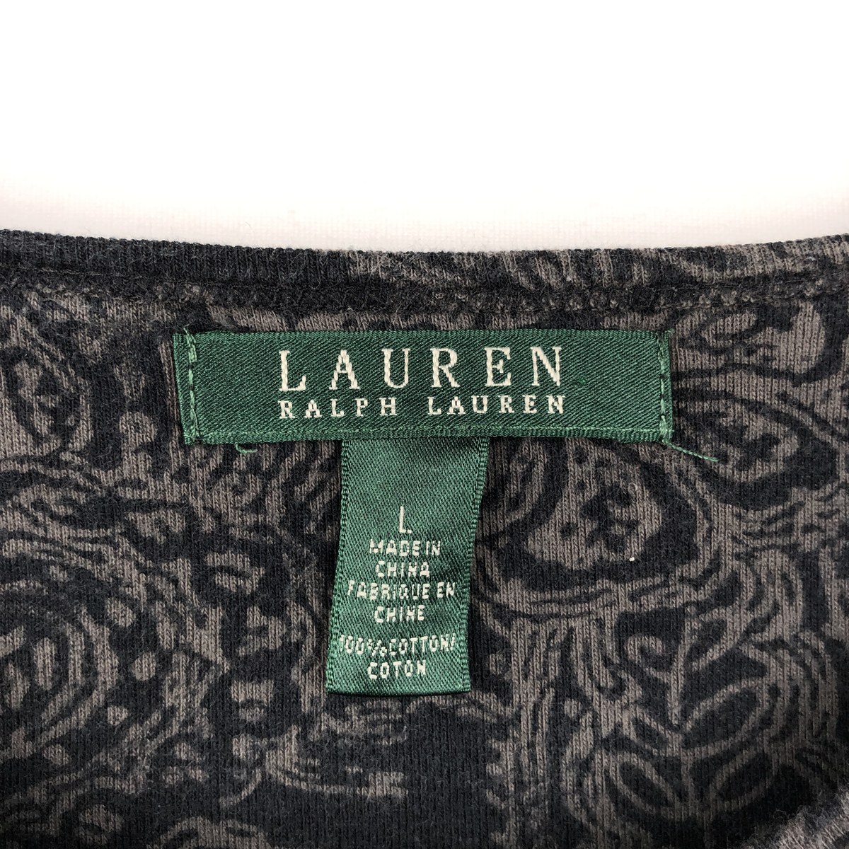 Ralph Lauren/ラルフローレン LAUREN ローレン ロングTシャツ ロンT