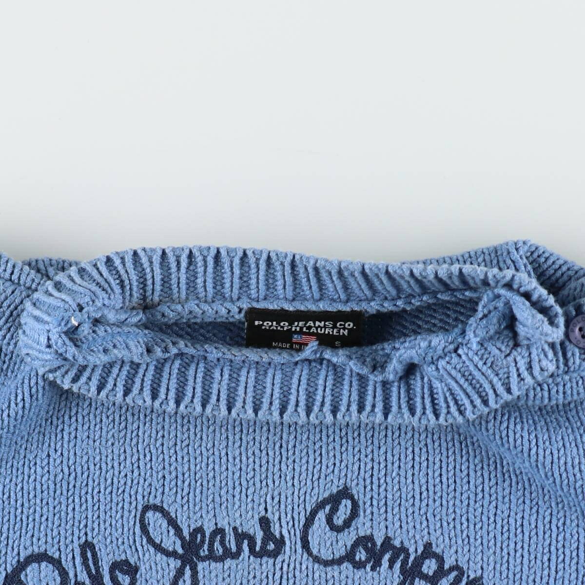 Ralph Lauren/ラルフローレン POLO JEANS COMPANY コットンニットセーター