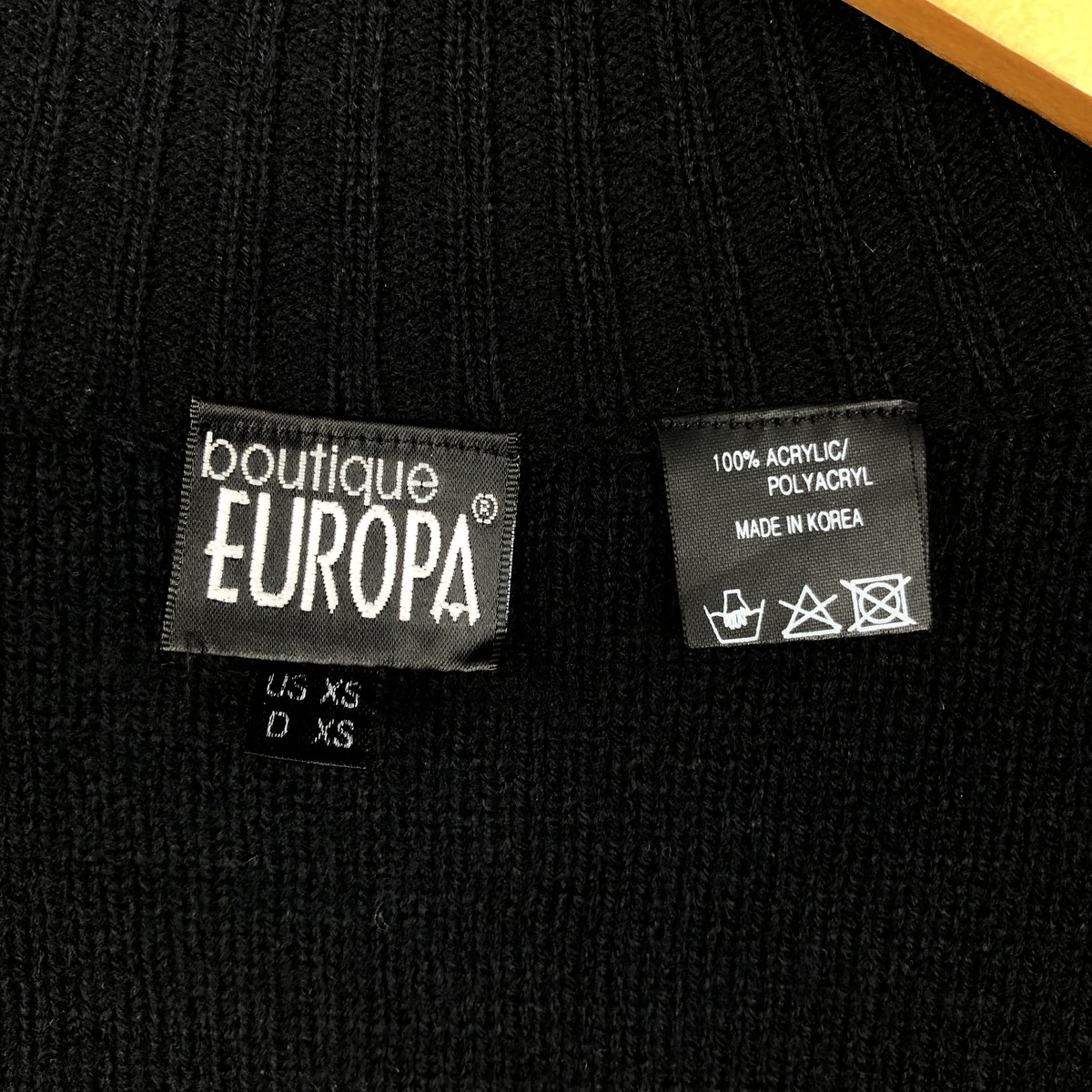 boutique EUROPA ドライバーズニットセーター