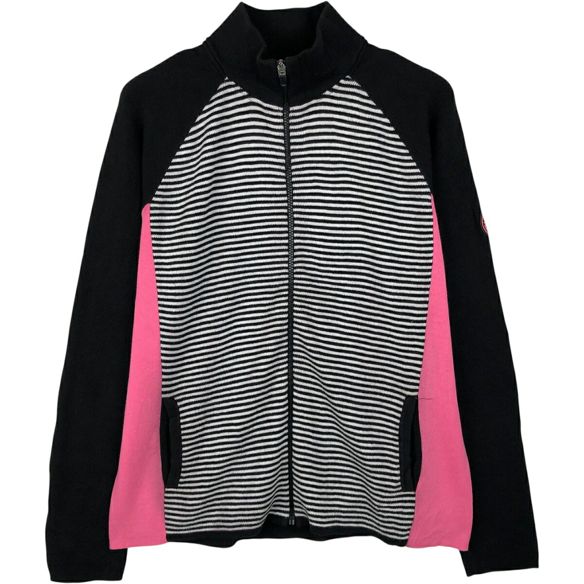 Ralph Lauren/ラルフローレン L-RL LAUREN ACTIVE コットンニットフルジップセーター