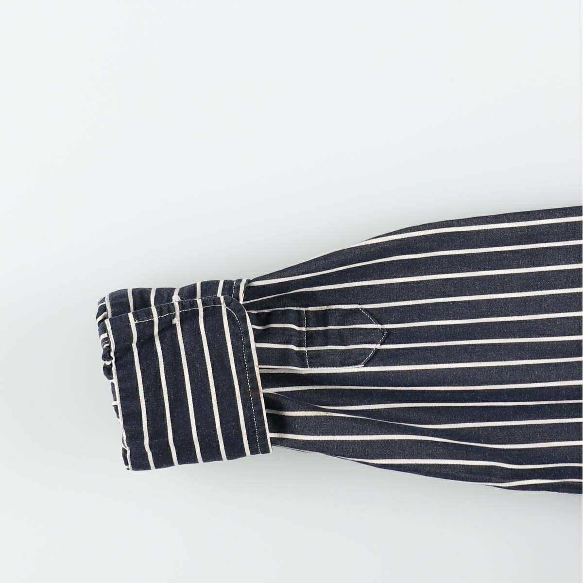 Ralph Lauren/ラルフローレン RALPH LAUREN SPORT SLIM FIT 長袖 コットンストライプシャツ