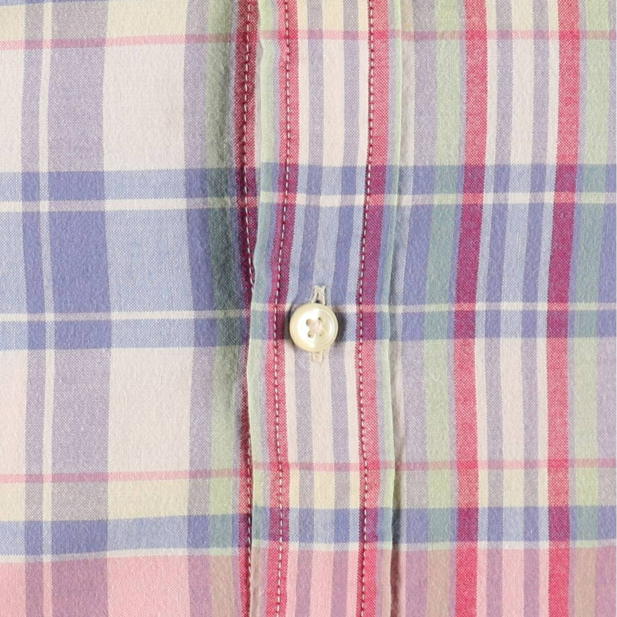 Ralph Lauren/ラルフローレン 長袖 ボタンダウンチェックシャツ