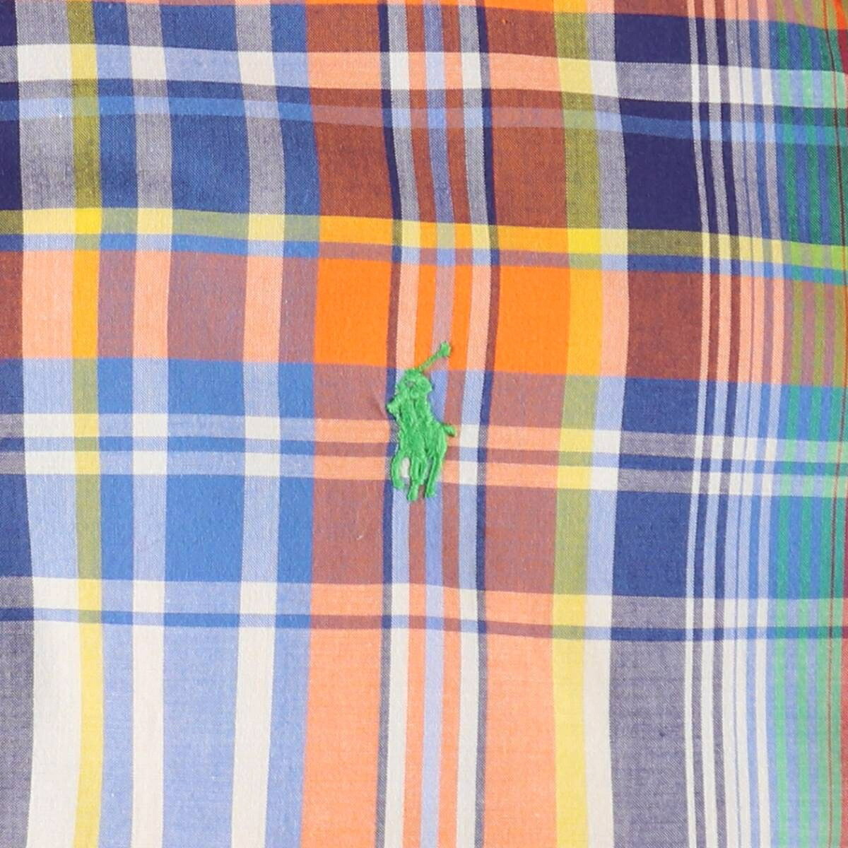 Ralph Lauren/ラルフローレン 長袖 ボタンダウンチェックシャツ