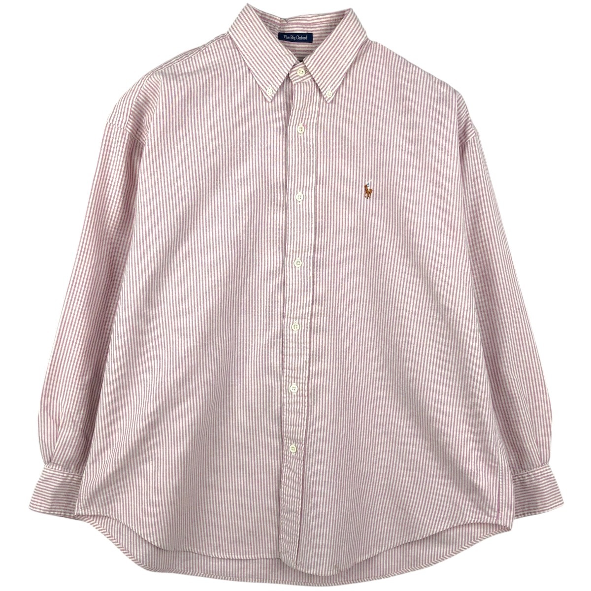 Ralph Lauren/ラルフローレン The Big Oxford 長袖 ボタンダウンストライプシャツ