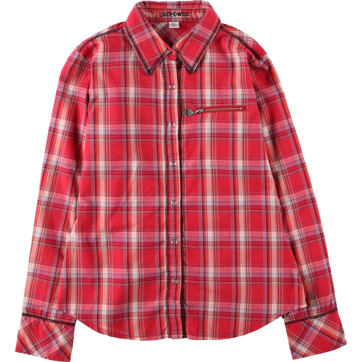 LIMITED TOO 長袖 コットンチェックシャツ