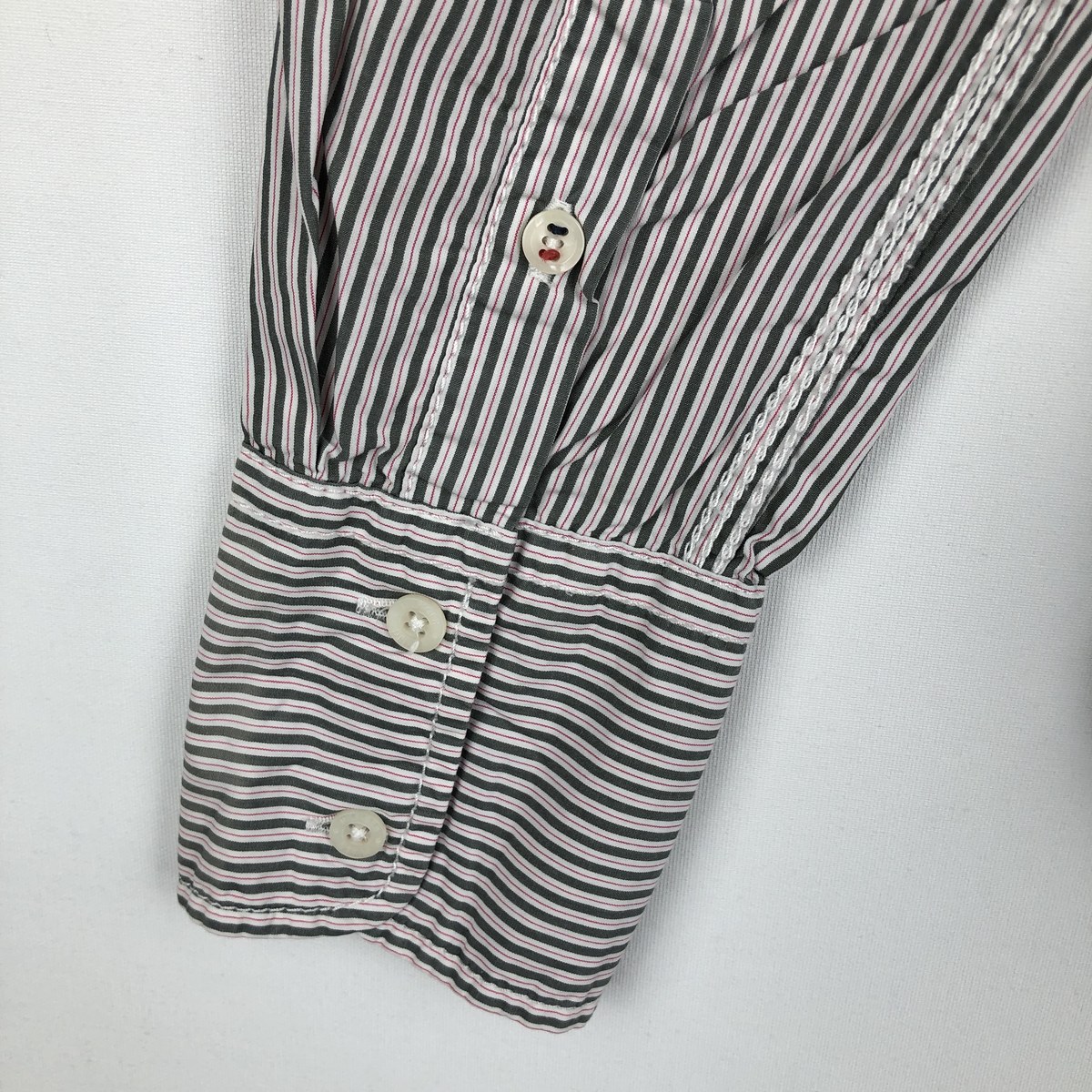 TOMMY HILFIGER/トミーヒルフィガー HILFIGER DENIM 長袖 コットンストライプシャツ