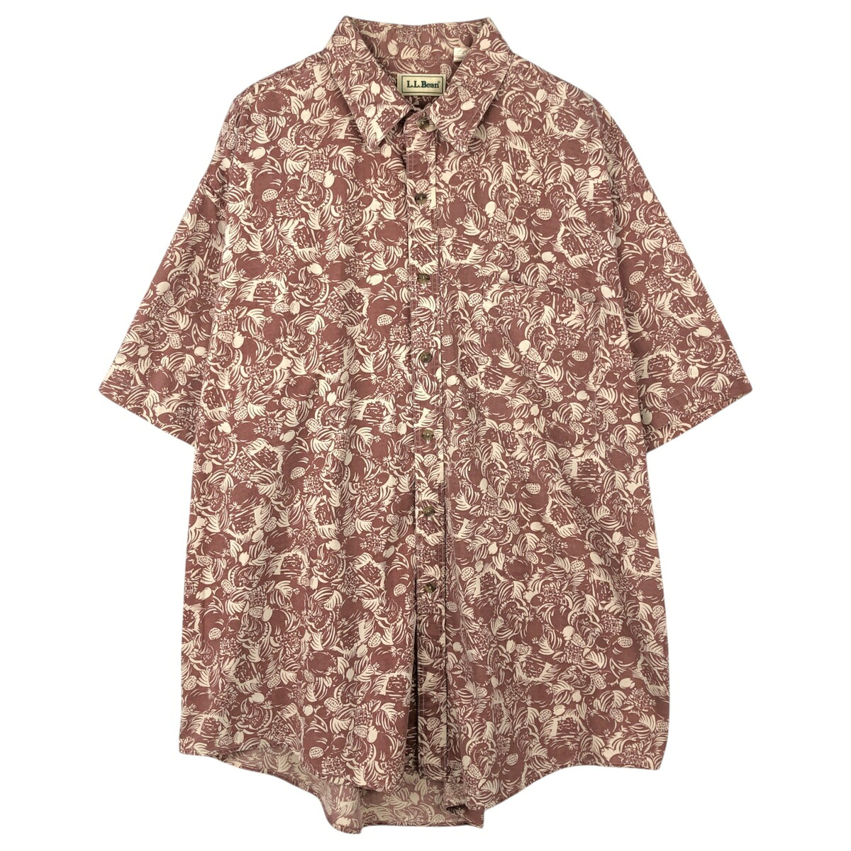L.L.Bean/エルエルビーン ハワイアンアロハシャツ