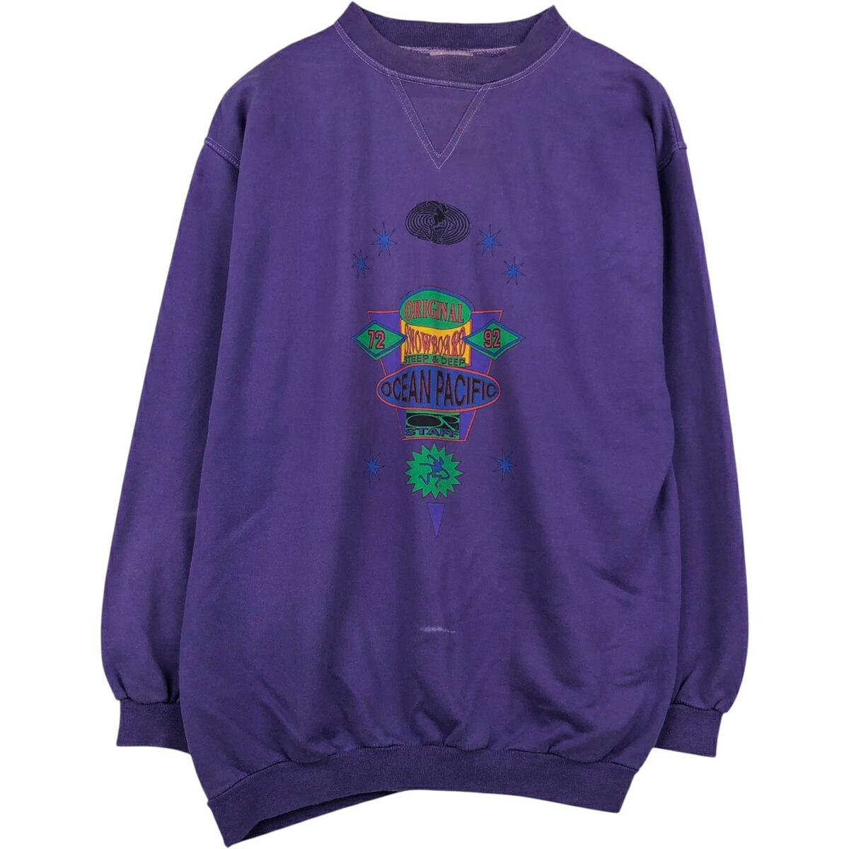 Ocean pacific/オーシャンパシフィック プリントスウェットシャツ トレーナー