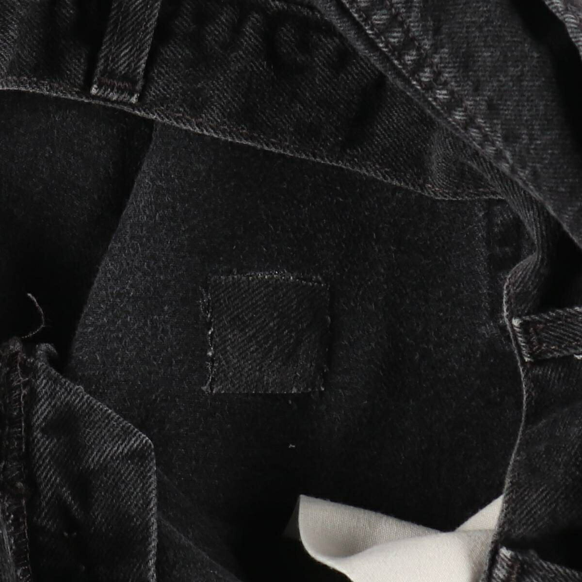 Levi's/リーバイス 550 RELAXED FIT ブラックデニムショーツ ショートパンツ